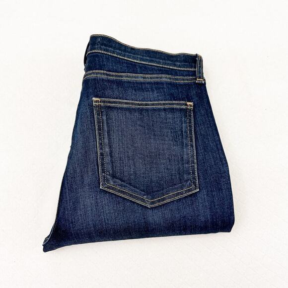 Veronica Beard Carolyn 10" Baby Boot Dark Wash Denim Jeans Size 30 - Picture 1 of 8